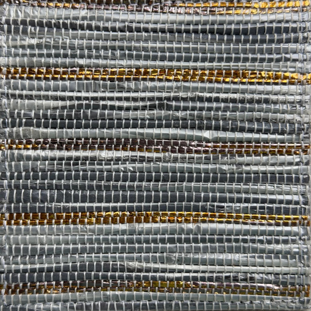 Upcycled Handwoven Coasters (Set of 4) – Stylish & Sustainable
