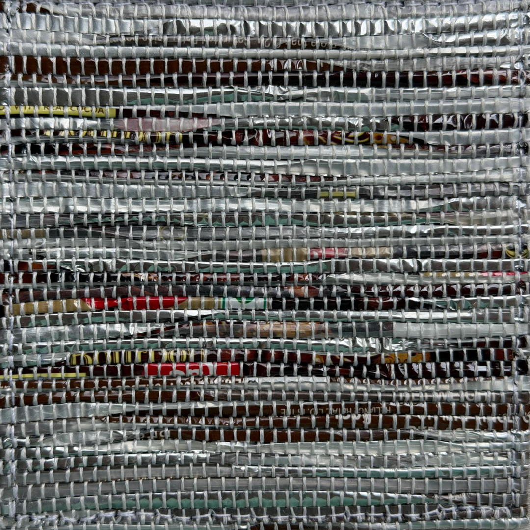Upcycled Handwoven Coasters (Set of 4) – Stylish & Sustainable