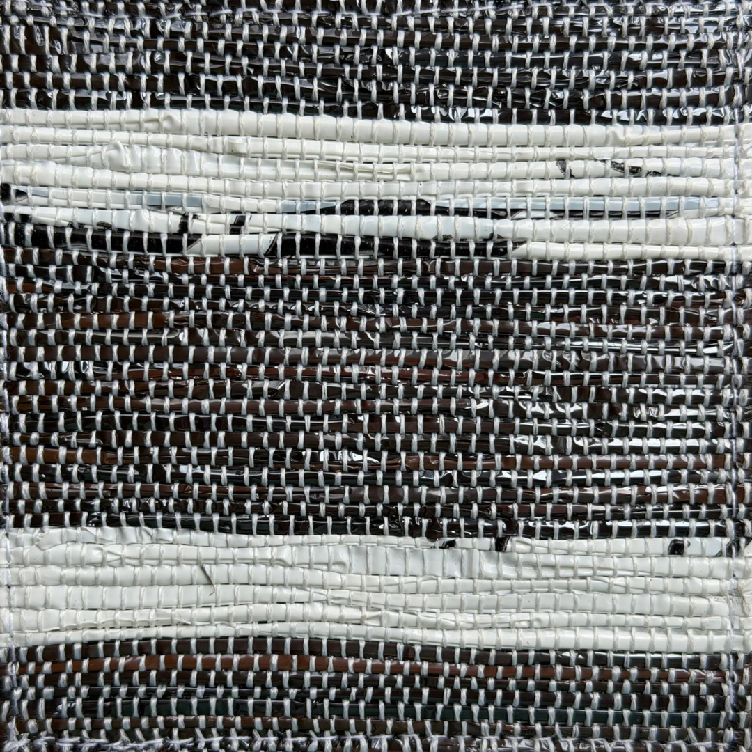 Upcycled Handwoven Coasters (Set of 4) – Stylish & Sustainable