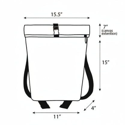 Backpack dimensions