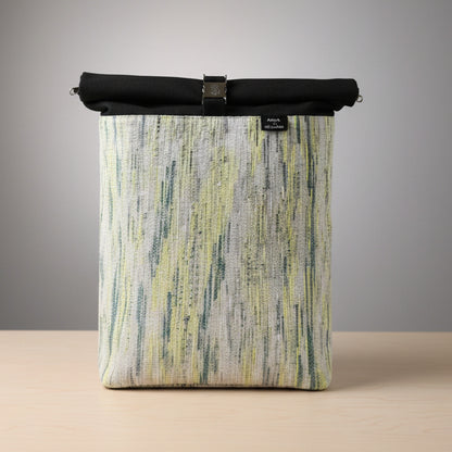 Spartan Backpack in Yellow & Green - Front view