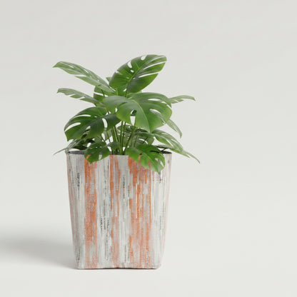 Upcycled Handcrafted Grow Pots – Eco-Friendly Indoor Planters (Large & Small)