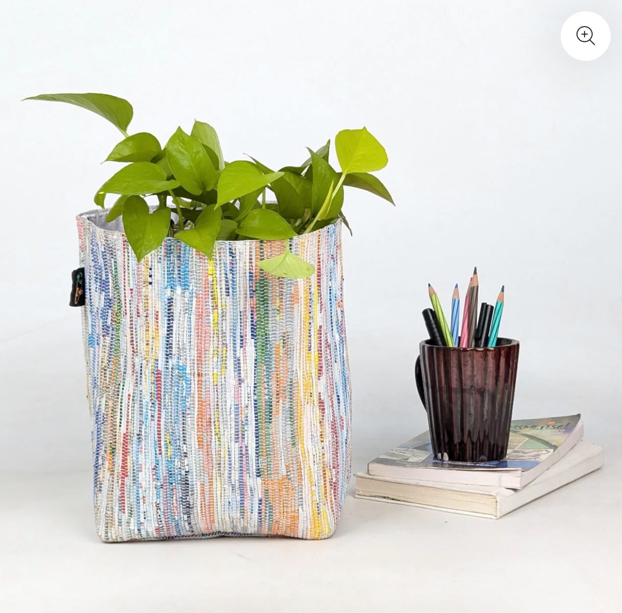 Upcycled Handcrafted Grow Pots – Eco-Friendly Indoor Planters (Large & Small)