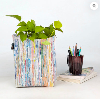Upcycled Handcrafted Grow Pots – Eco-Friendly Indoor Planters (Large & Small)