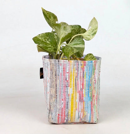 Upcycled Handcrafted Grow Pots – Eco-Friendly Indoor Planters (Large & Small)