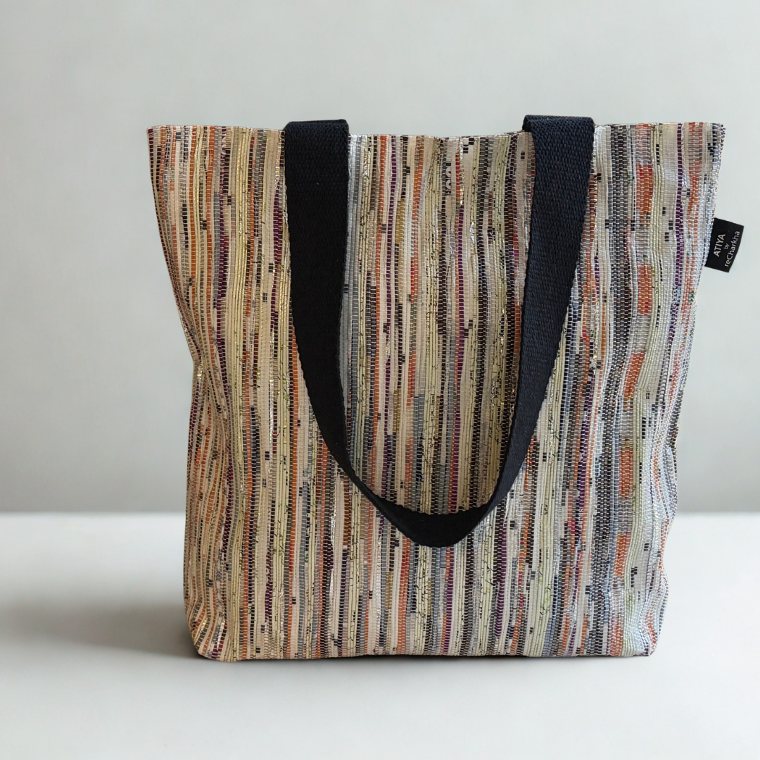 Everyday Shop-N-Go Tote – Handwoven from Waste Plastic