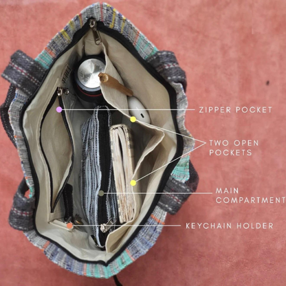 Handwoven Shopper Tote – Durable, Stylish & Upcycled