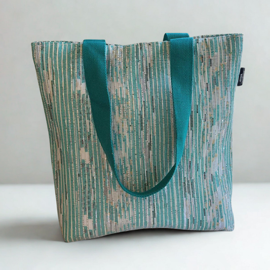 Everyday Shop-N-Go Tote – Handwoven from Waste Plastic