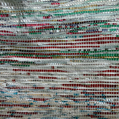 Upcycled Wristlet – Handwoven, Compact & Eco-Friendly