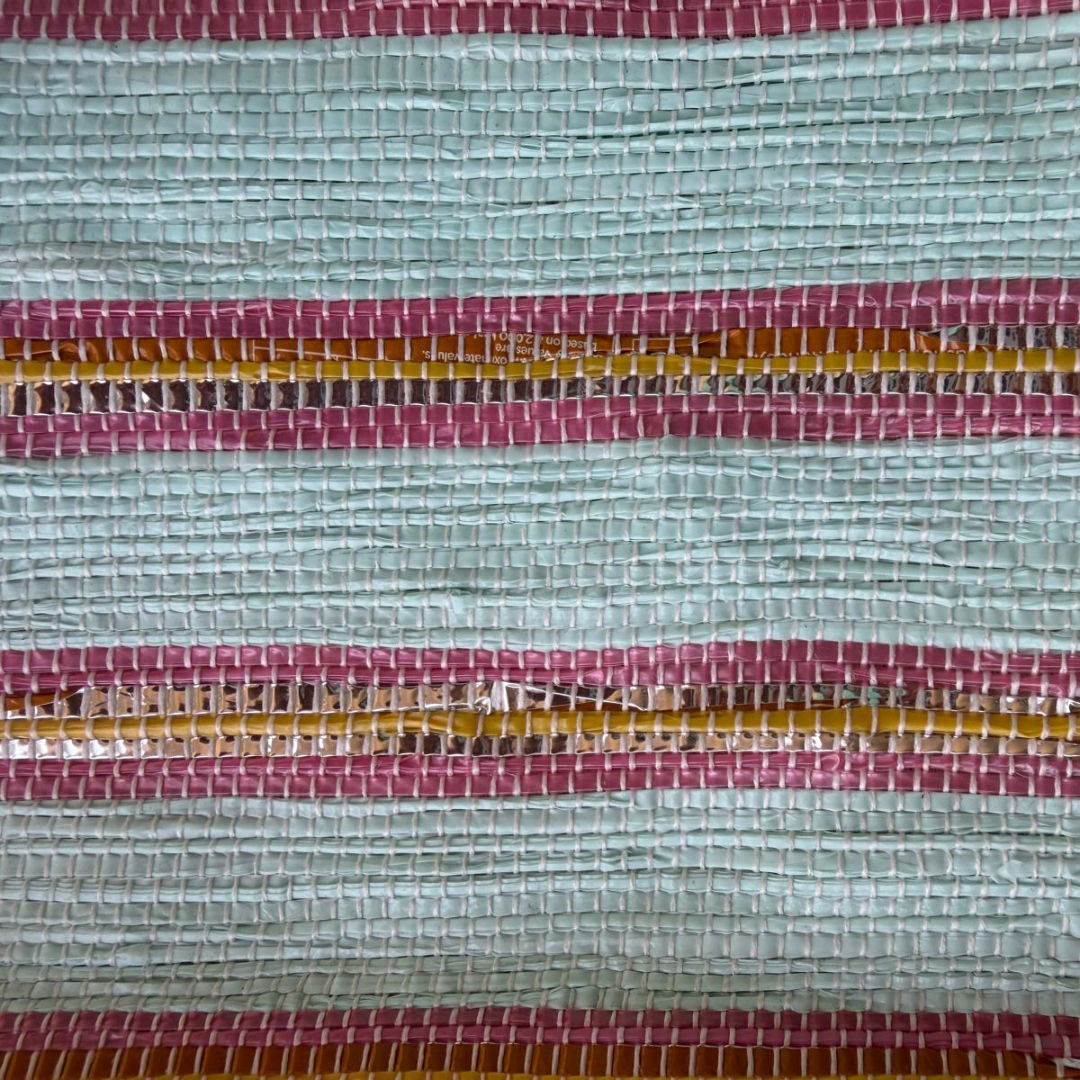 Upcycled Wristlet – Handwoven, Compact & Eco-Friendly