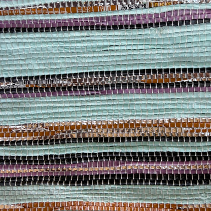 Upcycled Wristlet – Handwoven, Compact & Eco-Friendly