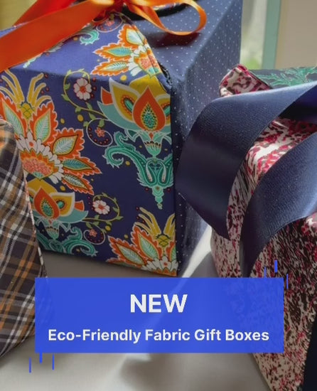 Eco-friendly Fabric Gift Boxes
