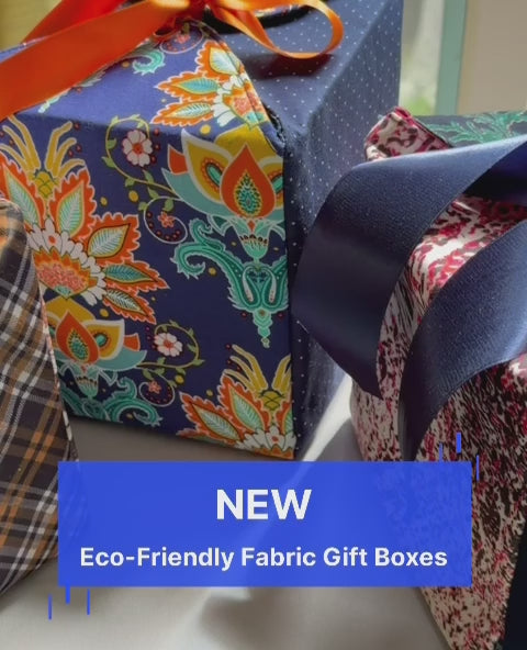 Eco-friendly Fabric Gift Boxes